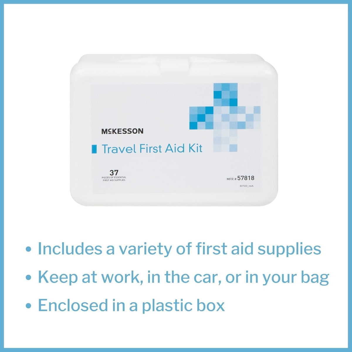 Travel First Aid Kit McKesson Each
