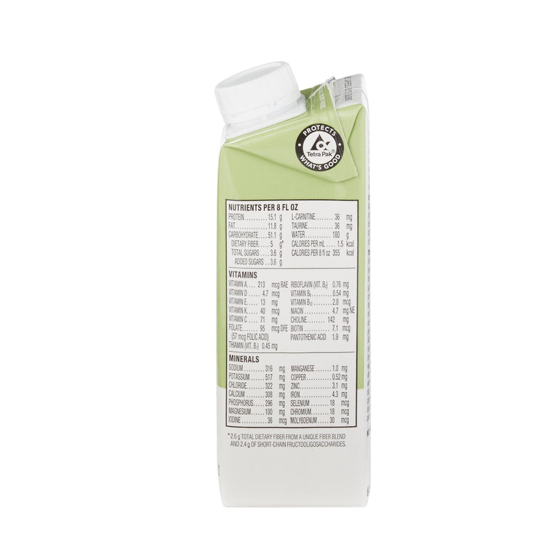 Jevity® 1.5 Cal Tube Feeding Formula Nutritional Information