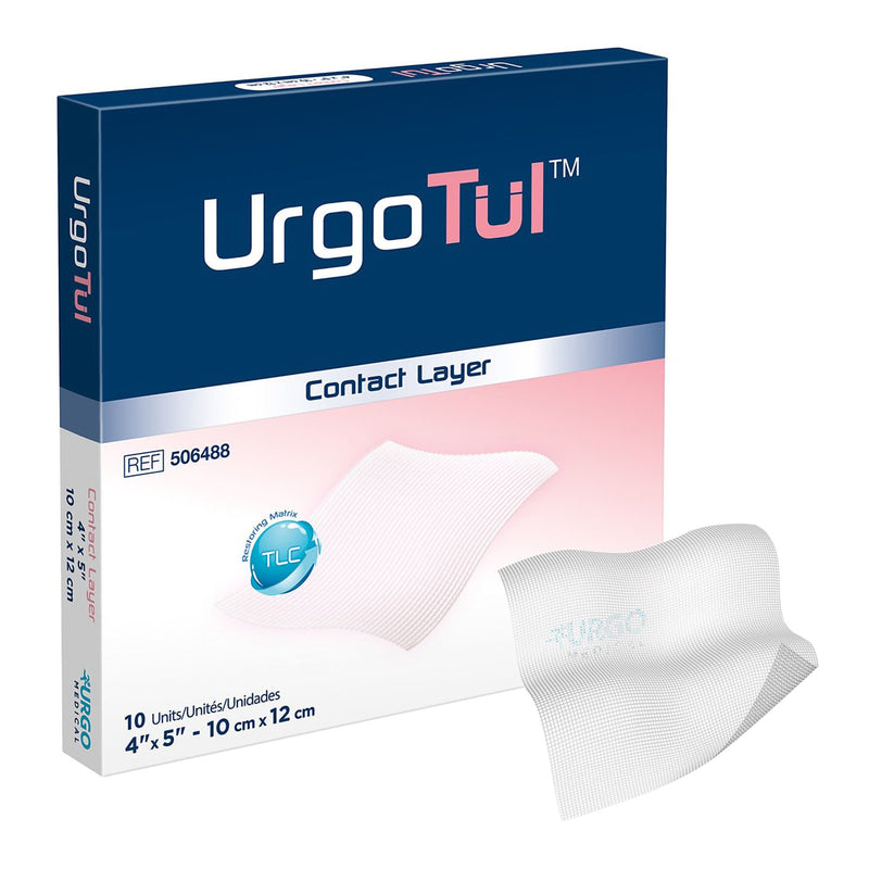 UrgoTul Impregnated Contact Layer Dressing 4" x 5" 1 Each