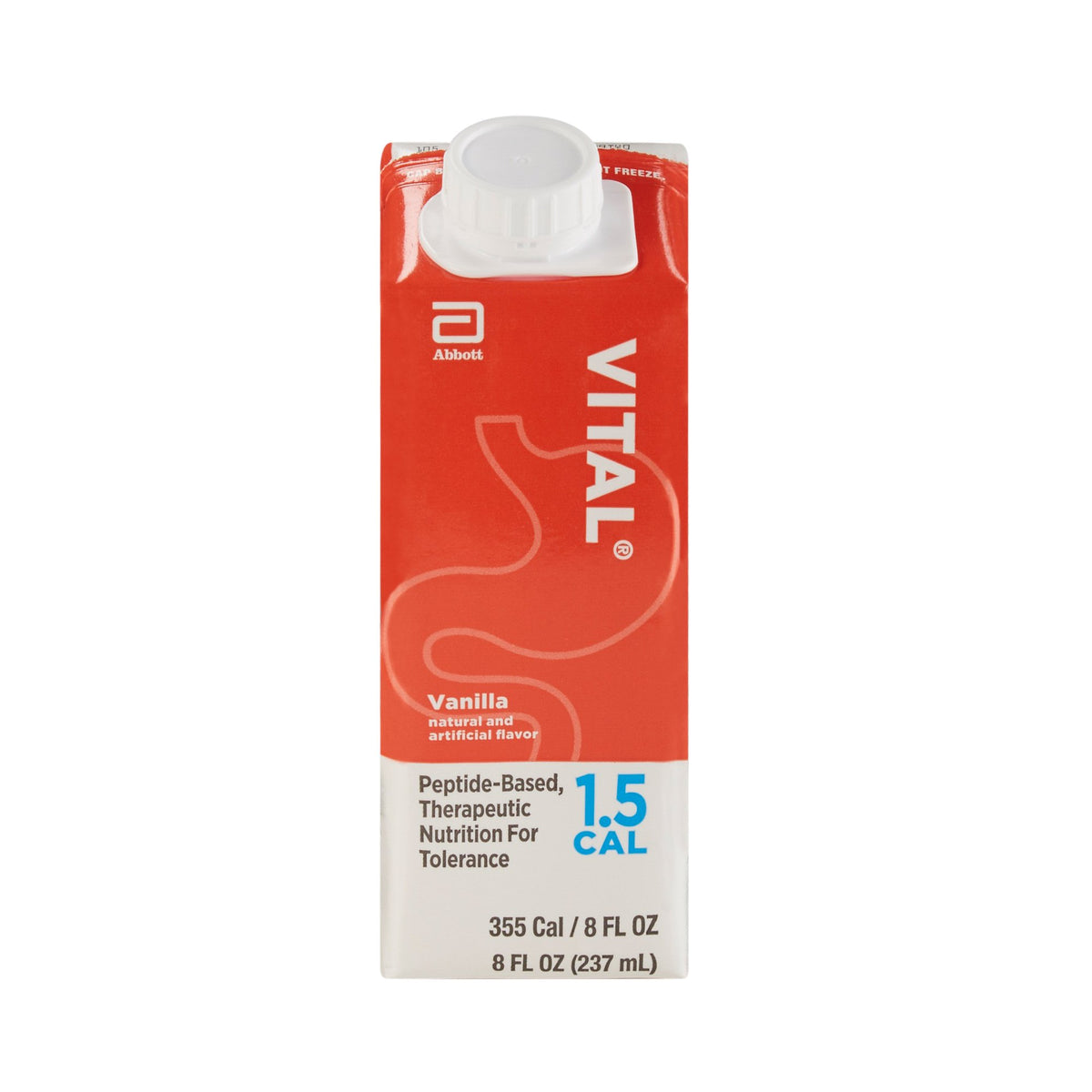 Vital® Vanilla Peptide-Based Therapeutic Nutrition for Tolerance 1.5 Cal 1 Each