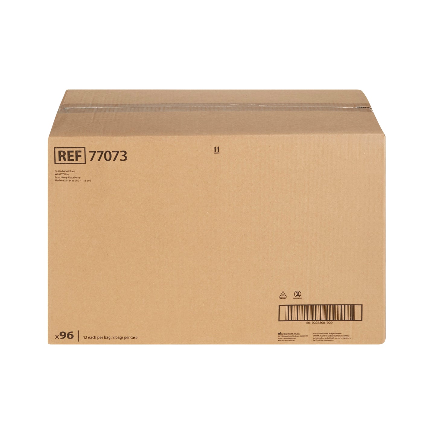 Wings Ultra Quilted Briefs Large Bag of 18