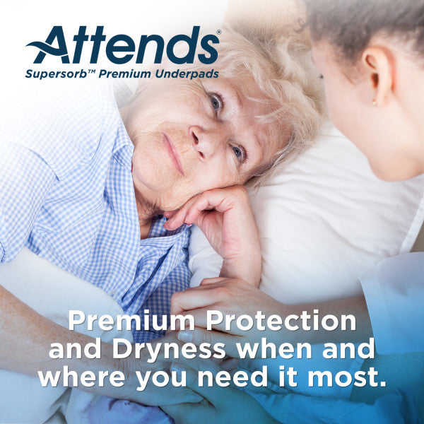 Attends® Supersorb Maximum Underpads