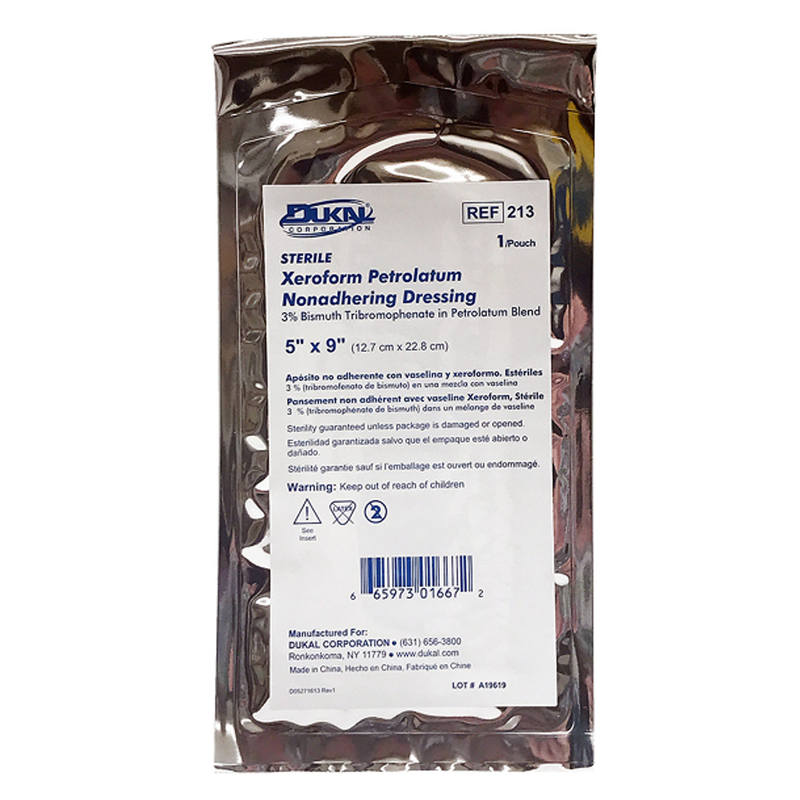 AlbaHealth™ Xeroform Petrolatum Non-adhering Dressing