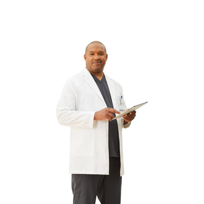 Xlance Staff-Length Unisex Lab Coat 3XL