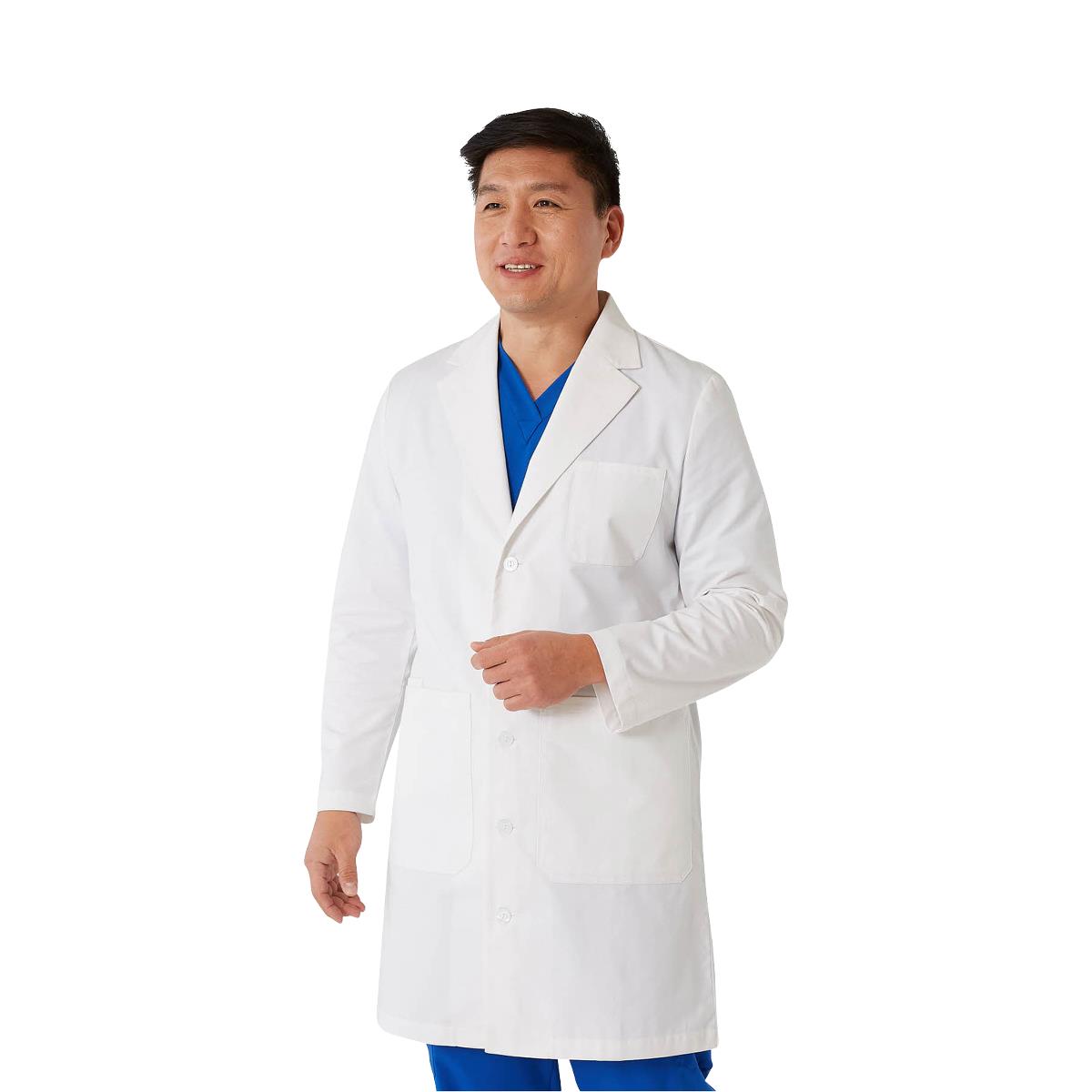 Xlance Staff-Length Unisex Lab Coat 3XL