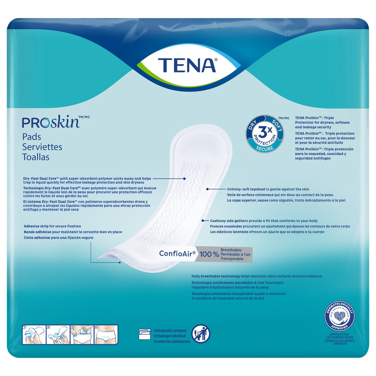 TENA® ProSkin™ Bladder Control Pads 