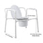 McKesson Heavy-Duty Folding Bariatric Commode