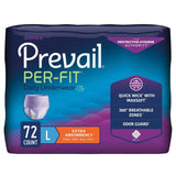 Prevail® Per-Fit® Daily Underwear For Women Large Case of 72 