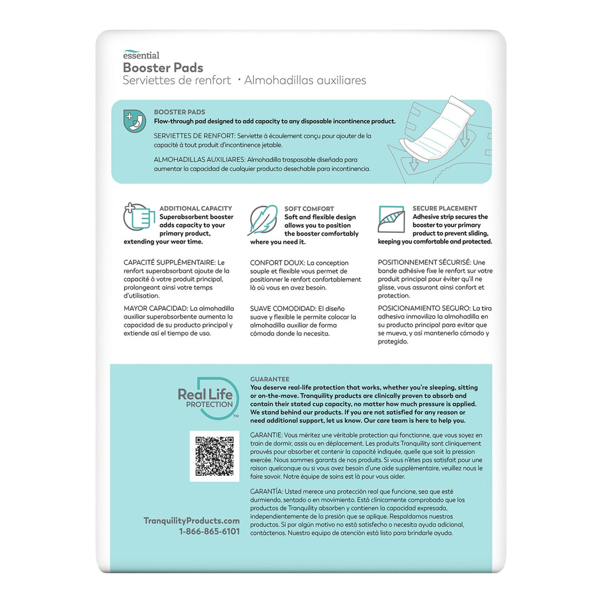 Tranquility Essential Booster Pads 