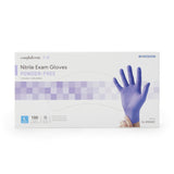 McKesson Confiderm® 3.0 NonSterile Nitrile Exam Glove Standard Cuff Length L Box of 100 
