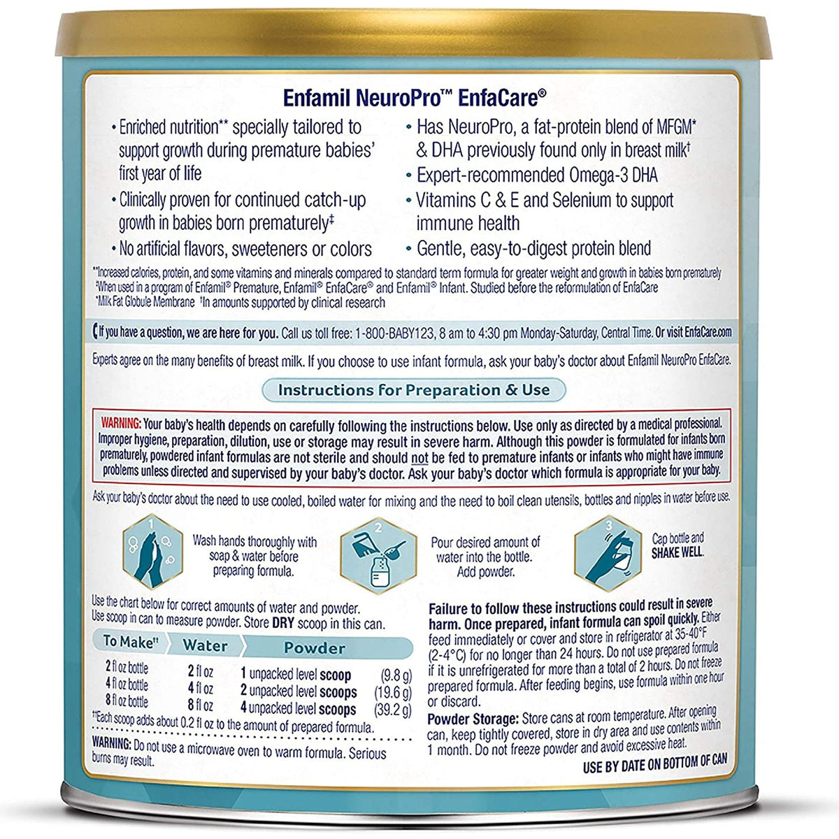 Enfamil® NeuroPro™ Enfacare® Infant Formula 