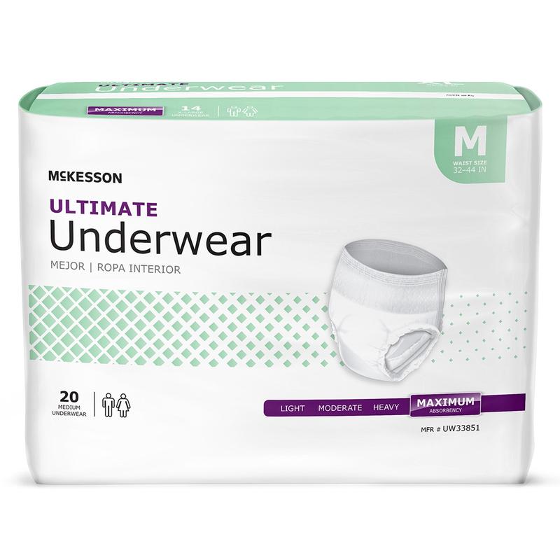 McKesson Ultimate Underwear Medium Bag of 20 