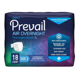 Prevail Air Overnight Briefs Size 2 / Large Bag of 18 