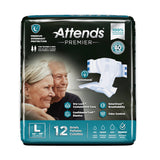 Attends® Premier Briefs L Bag of 12 