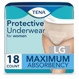 TENA® ProSkin Underwear for Women Large Bag of 18 