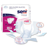 Seni Super Quatro brief shown with Regular bag