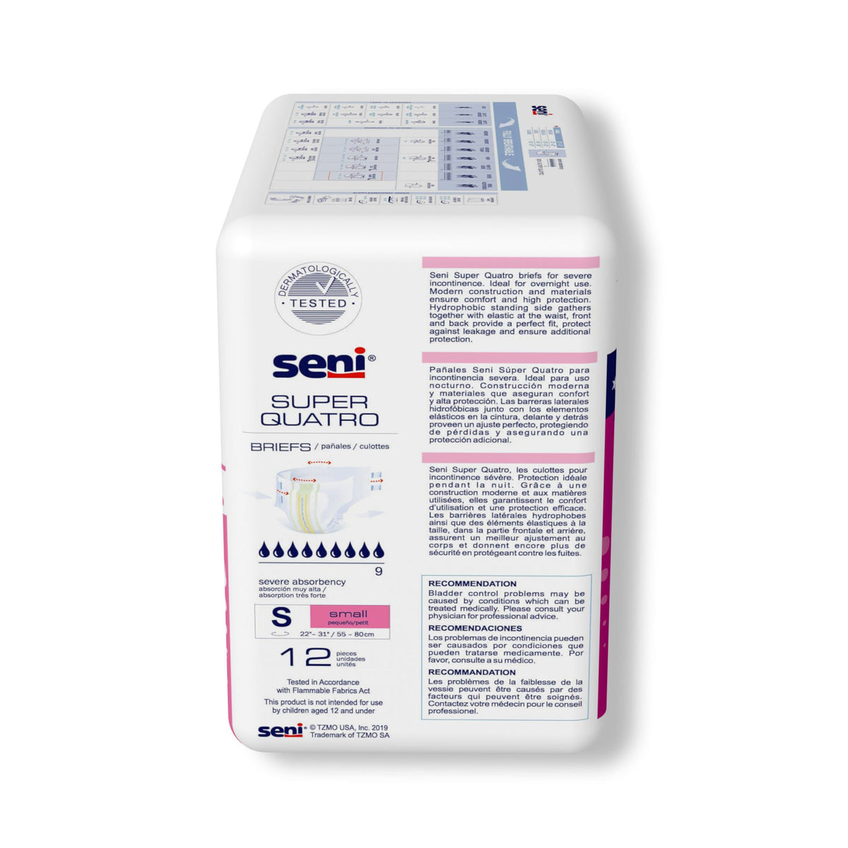 Seni Super Quatro Small bag, side panel