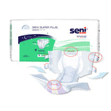 Seni Super Plus brief shown with Medium bag