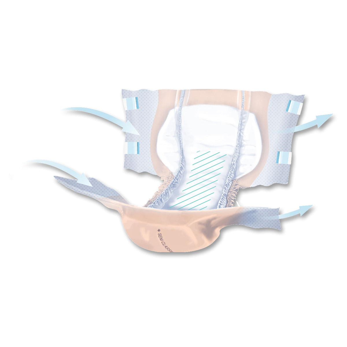 Seni Classic Plus X-Large brief product detail
