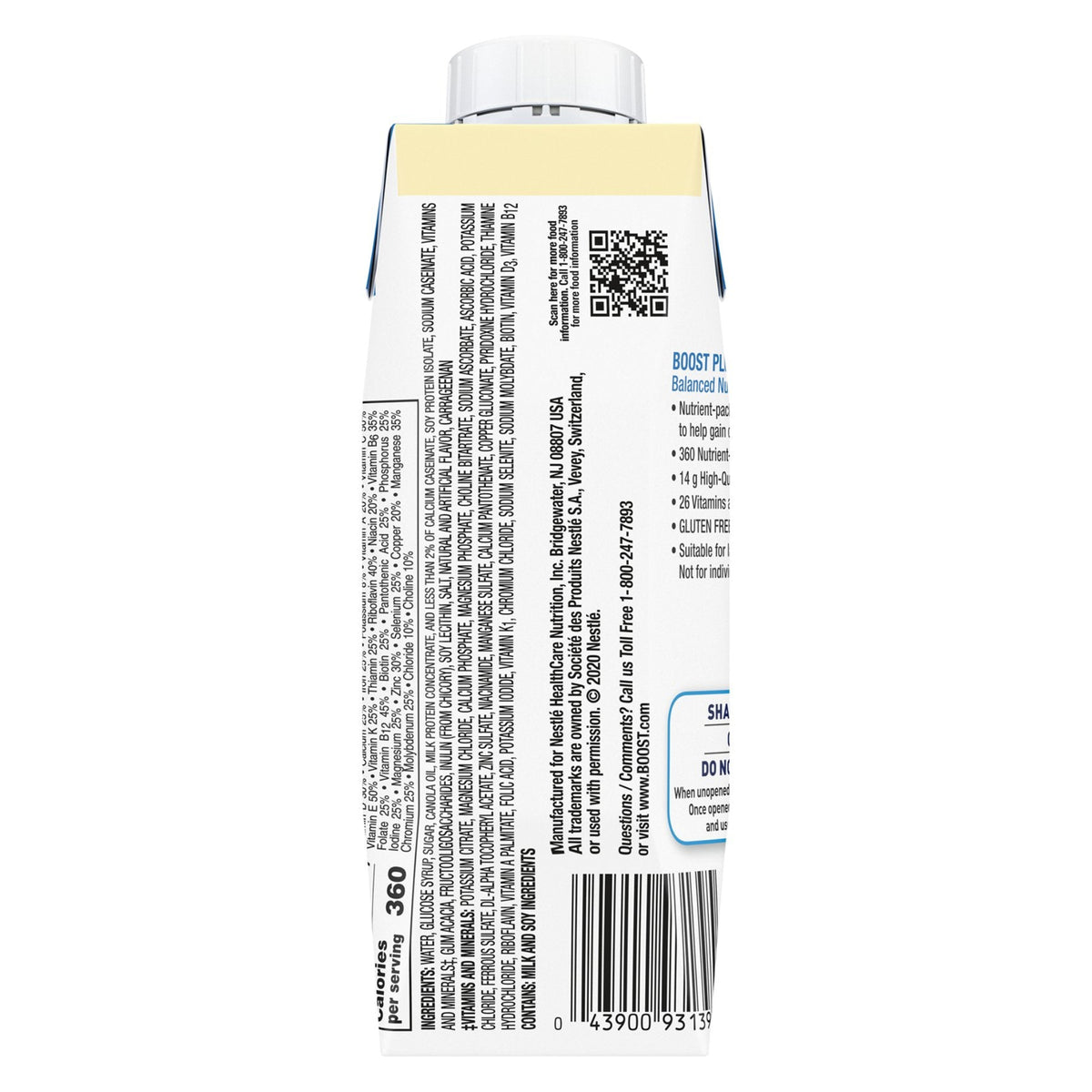 Boost Plus® Vanilla Balanced Nutritional Drink