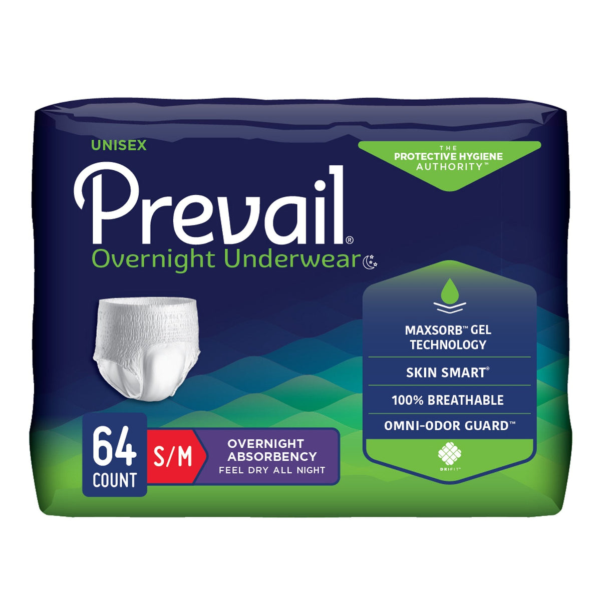 Prevail® Overnight Protective Underwear