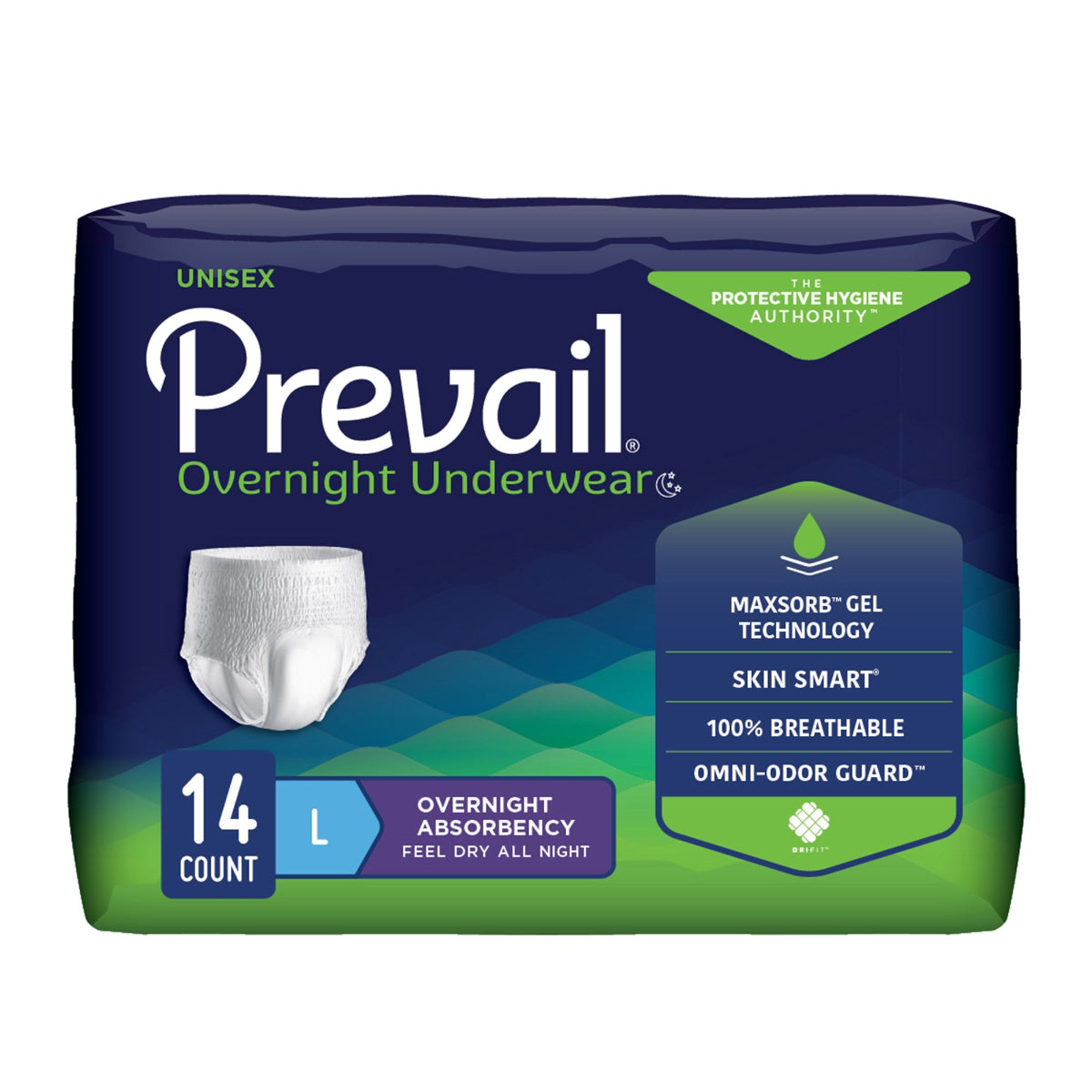 Prevail® Overnight Protective Underwear