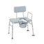Combination Padded Transfer Bench/Commode