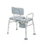 Combination Padded Transfer Bench/Commode