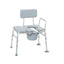 Combination Padded Transfer Bench/Commode