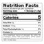 Nutrition Facts panel for ThickenUp Clear 4.4 oz canister
