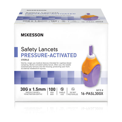 McKesson Pressure Activated Safety Lancets