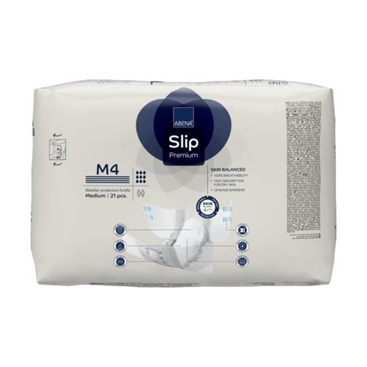 Abena Slip Premium M4 bag, back panel