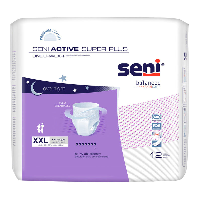 SENI Active Super Plus 2X-Large Case of 48