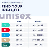 Prevail® Per-Fit® Extra Pull On with Tear Away Seams Daily Underwear 