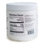 Back of McKesson Clear Food and Beverage Thickener canister with mixing directions