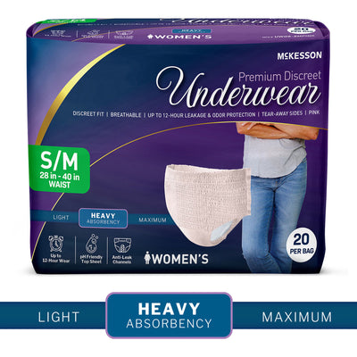 McKesson Premium Discreet Heavy Absorbent Underwear