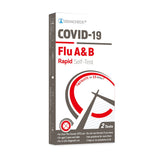 GenaCheck® Rapid COVID‑19 and Flu Self‑Test Kit