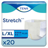 TENA Stretch Plus Adult Briefs Large X-Large Packaging Front