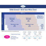 TENA Stretch™ Plus Adult Briefs - Moderate Absorbency