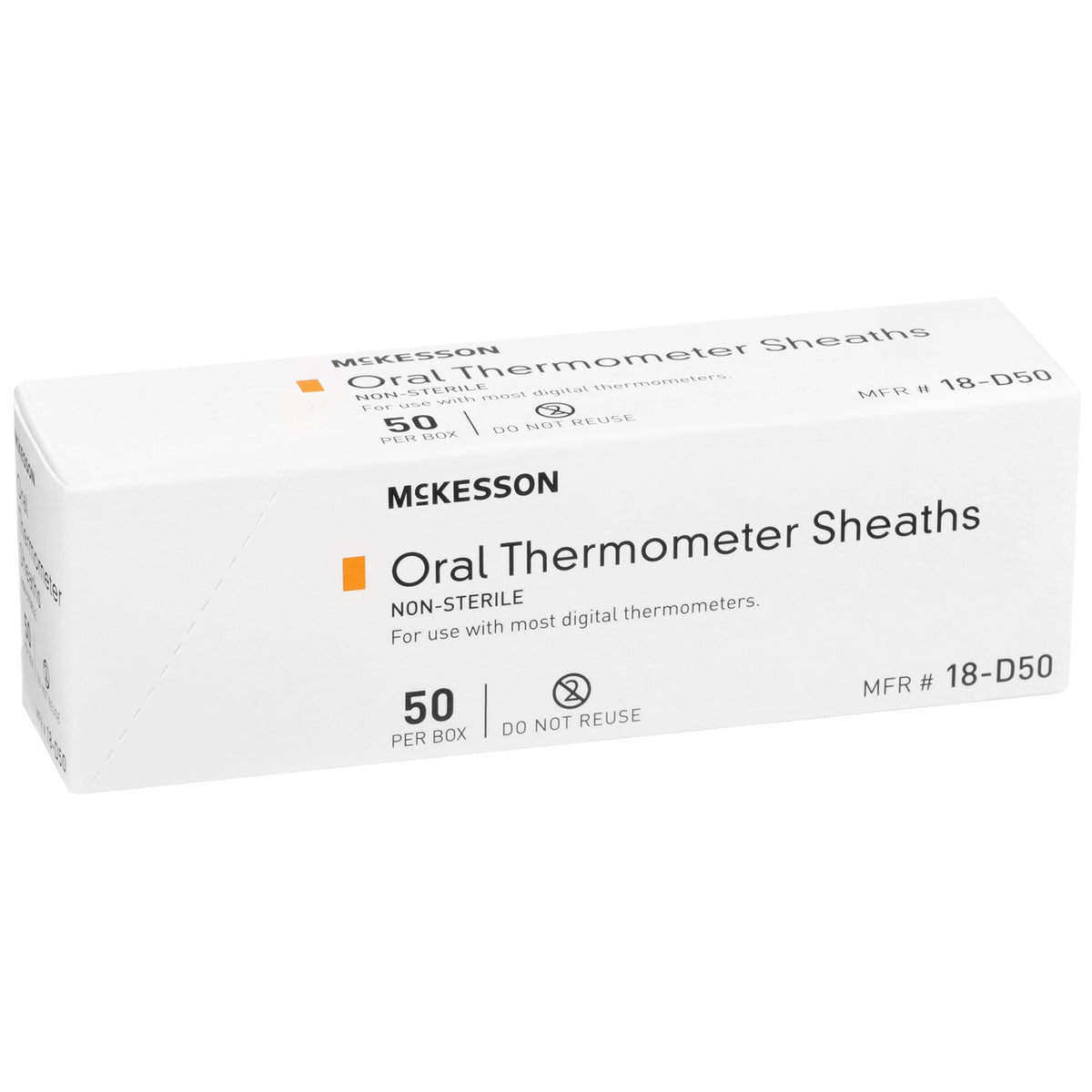 McKesson Digital Oral Thermometer Sheath 