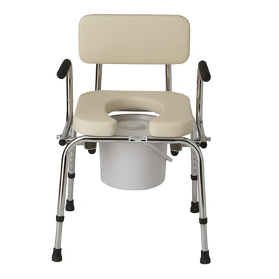 Guardian® Padded Drop Arm Commode