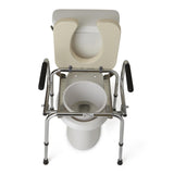 Guardian® Padded Drop Arm Commode 