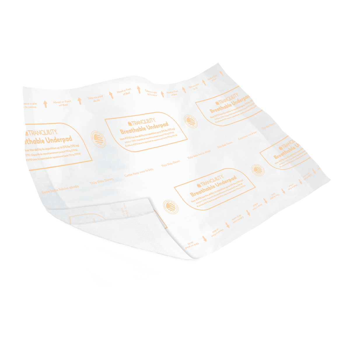 Tranquility AIR-Plus Breathable Underpads 