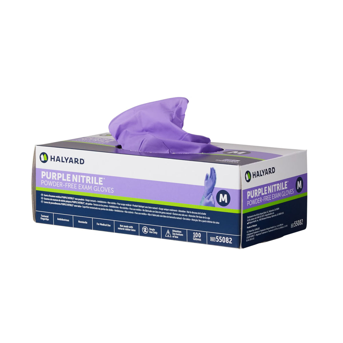Halyard Purple Nitrile® Exam Glove M Case of 1000 