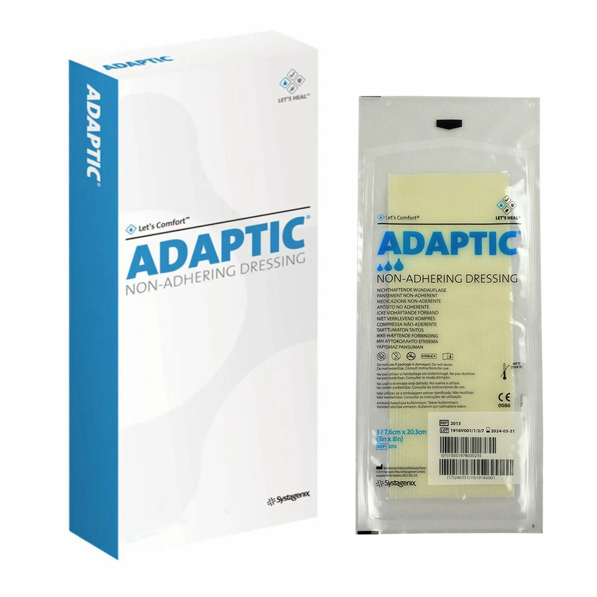 3M™ Adaptic™ Oil Emulsion Impregnated Dressing - Healthcare Supply Pros