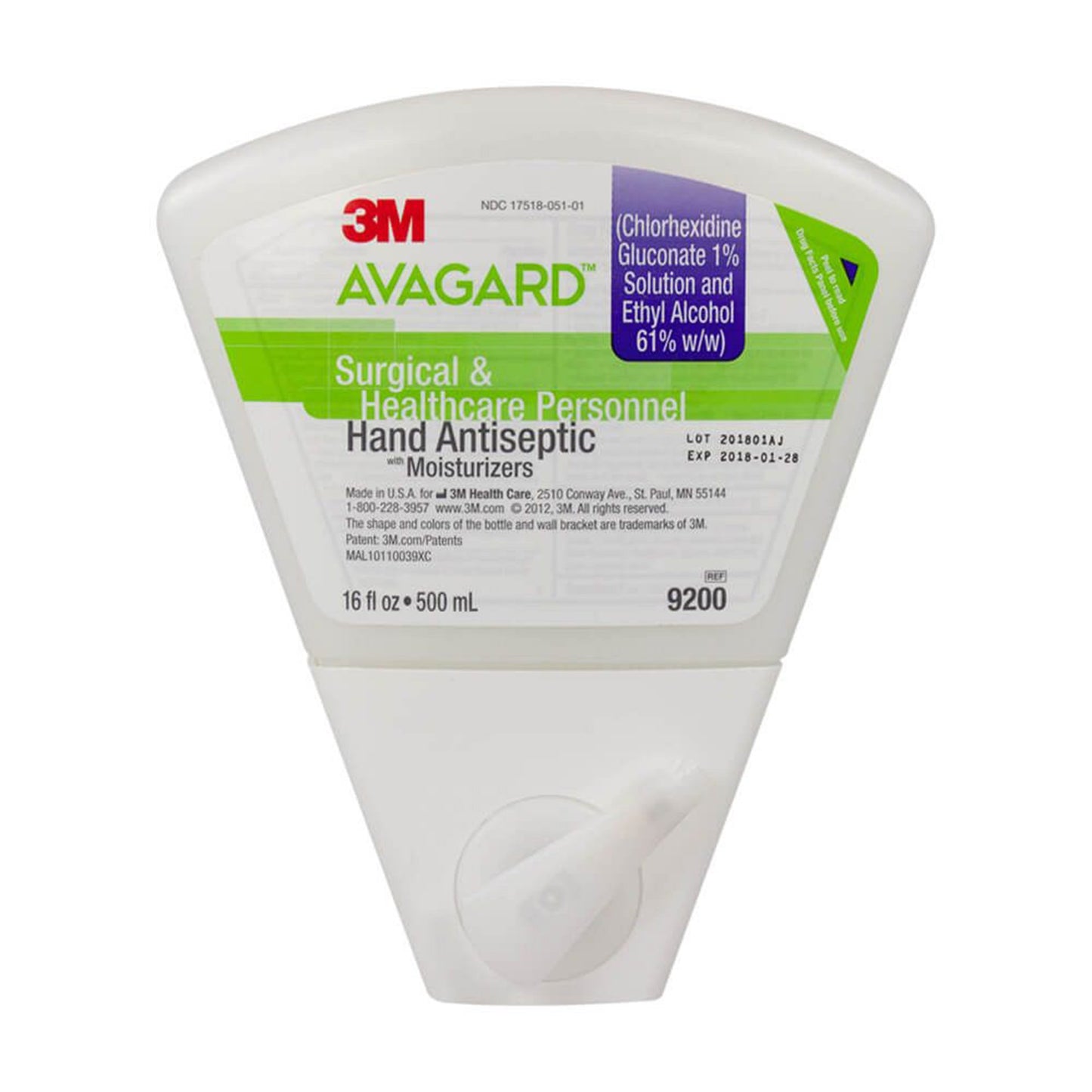 3M Avagard Surgical Scrub Dispenser Refill Bottle - Healthcare Supply Pros