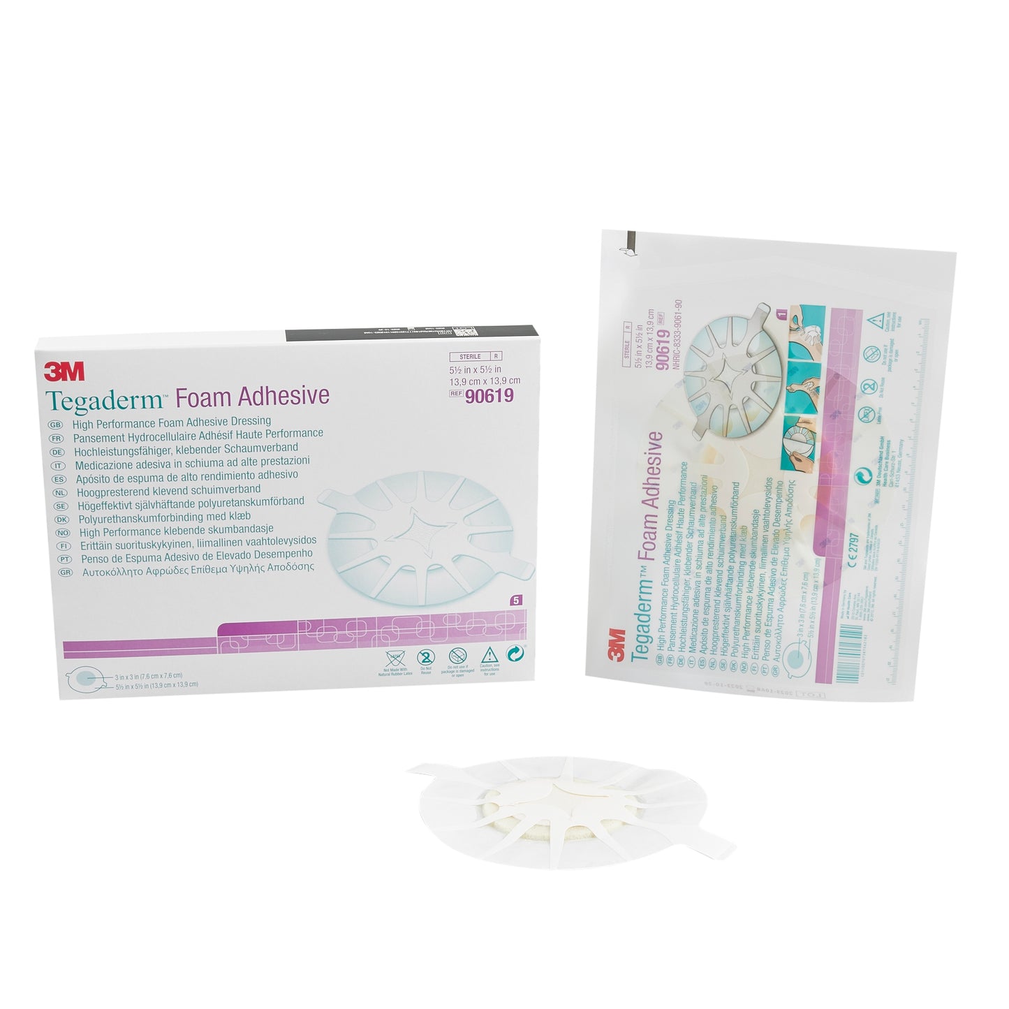 3M™ Tegaderm™ Foam Dressing - Healthcare Supply Pros