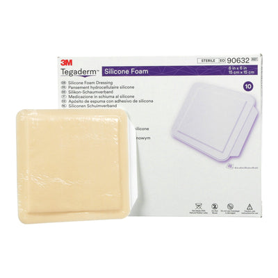 3M™ Tegaderm™ Silicone Dressings Face Foam Dressing - Healthcare Supply Pros