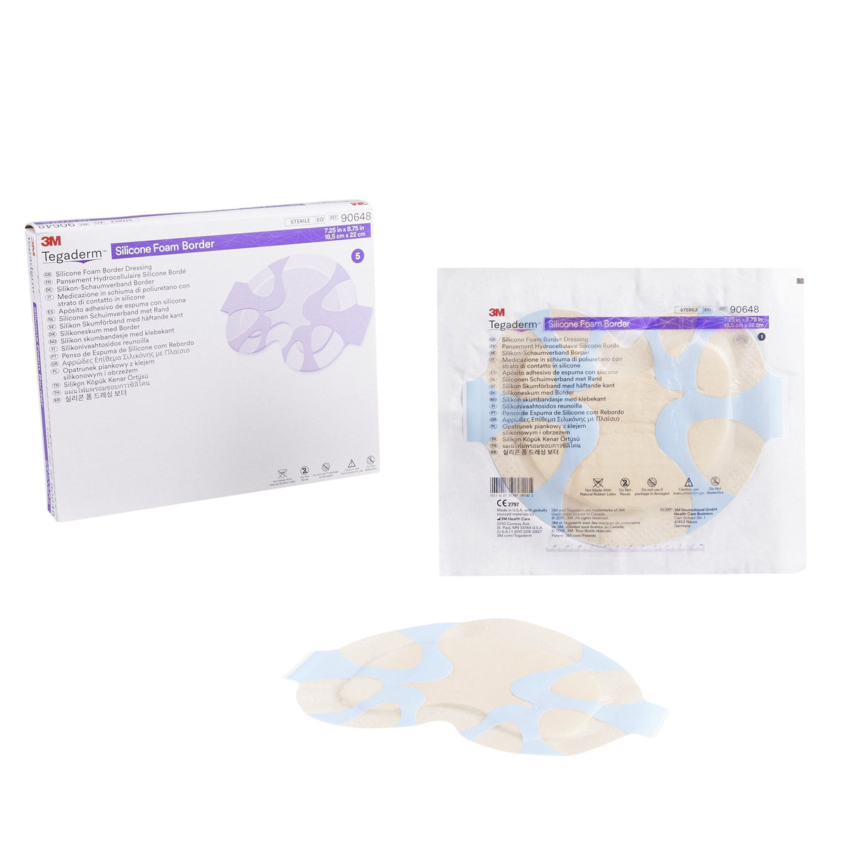 3M™ Tegaderm™ Silicone Dressings Foam Dressing - Healthcare Supply Pros