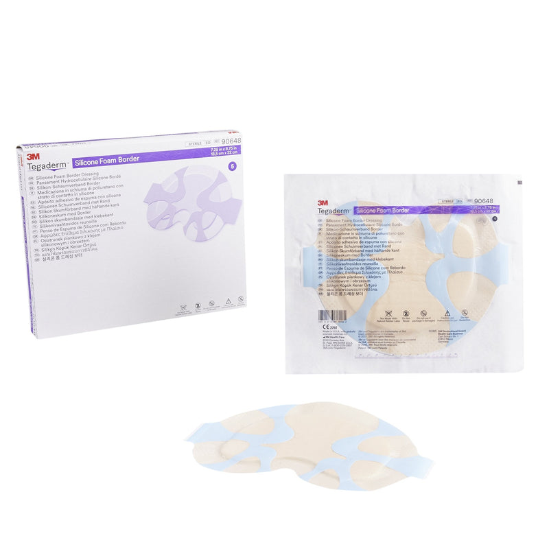3M™ Tegaderm™ Silicone Dressings Foam Dressing - Healthcare Supply Pros